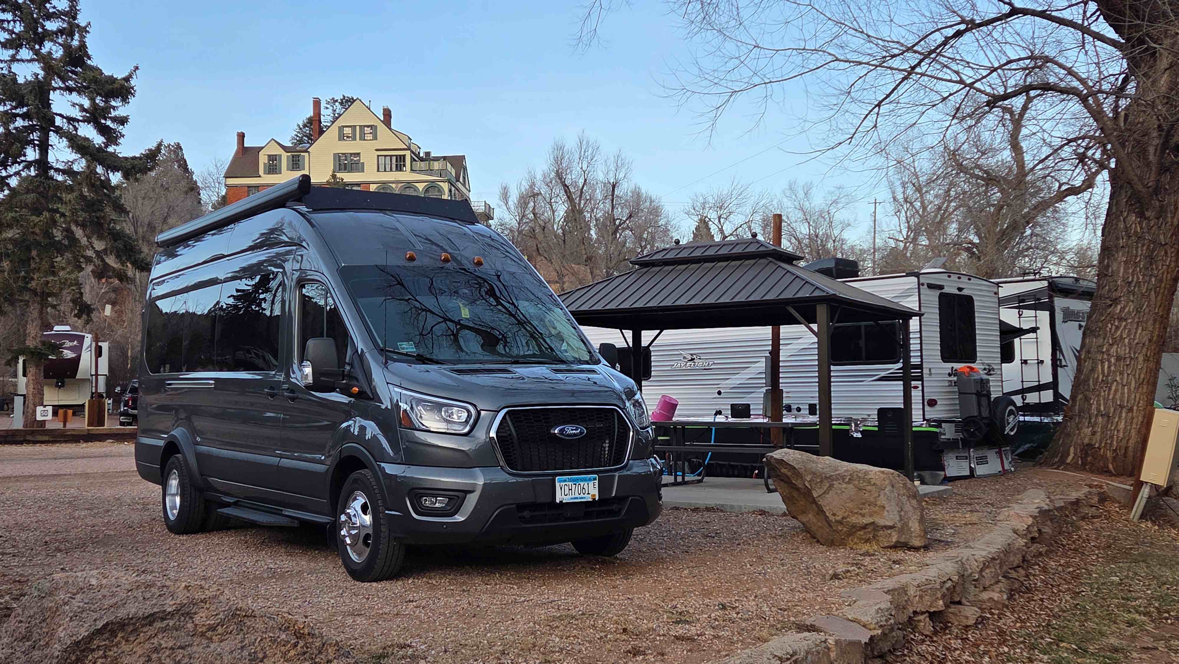 Mini-T HR campervan demonstrating efficient and capable travel