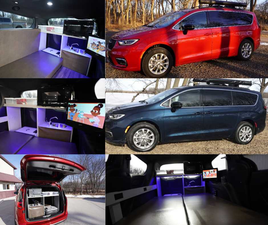 Mini-T Campervan lineup for flexible travel