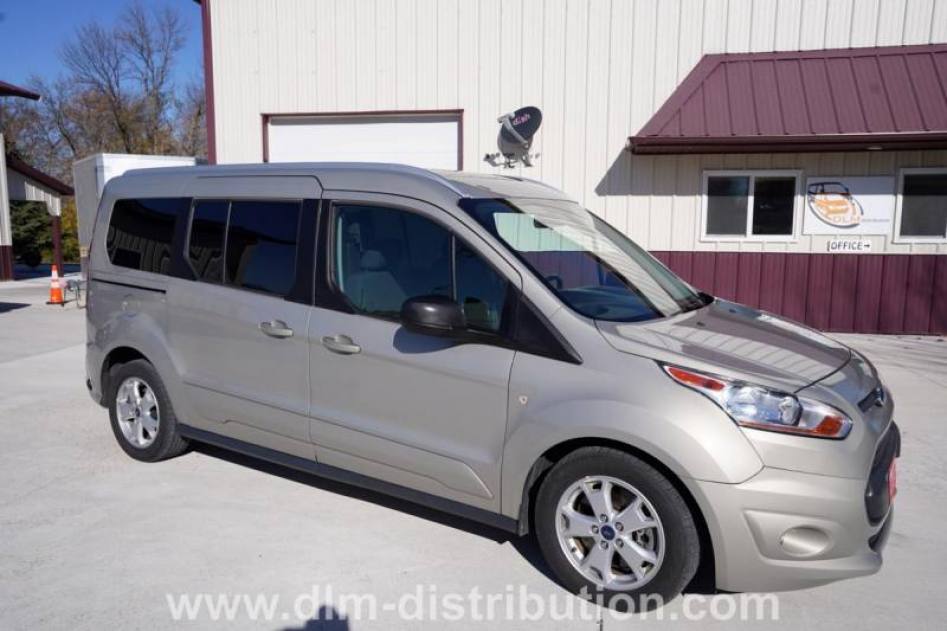 This Mini-T Camper Van with Panoramic roof Fits in a standard Garage! 2016 Ford Transit Connect Camper Van
