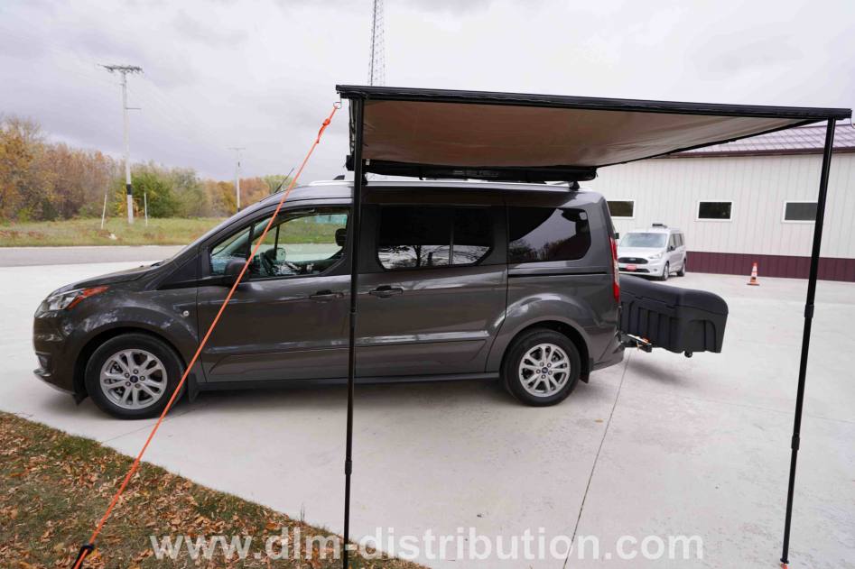 2022 Garageable Mini-T™ Campervan Rear split doors Solar Navigation Awning Swing away Carrier