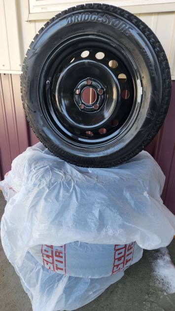 215/55R16 Tires NEW - 4 Tires with Rims